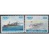 Perú 750/51 1983 Marina Nacional Crucero y Sumergible barco boat MNH