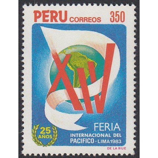 Perú 766 1983 Feria Internacional del Pacífico MH Perú 766 1983 Feria Internacional del Pacífico MH