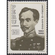 Perú 768 1984 Centenario de la muerte de Leoncio Prado MNH