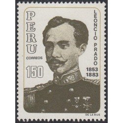 Perú 768 1984 Centenario de la muerte de Leoncio Prado MNH Perú 768 1984 Centenario de la muerte de Leoncio Prado MNH