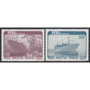 Perú 769/70 1984 Industria Peruana MNH