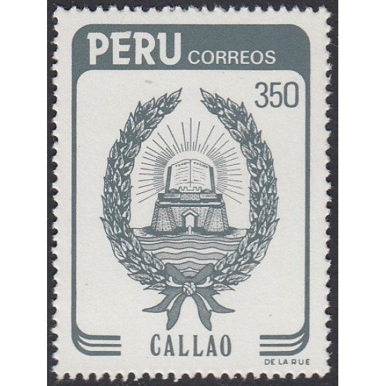Perú 774 1984 Brazos de la Ciudad MNH Perú 774 1984 Brazos de la Ciudad MNH