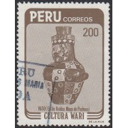 Perú 777 1984 Cultura Wari Vaso Usado