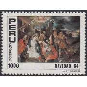 Perú 791 1984 Navidad cristhmas MNH