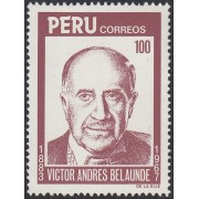 Perú 792 1984 Victor Andrés Belaunde MNH