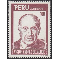 Perú 792 1984 Victor Andrés Belaunde MNH Perú 792 1984 Victor Andrés Belaunde MNH