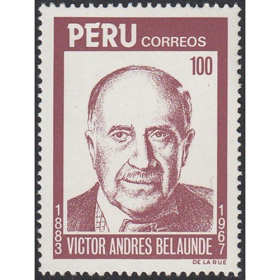 Perú 792 1984 Victor Andrés Belaunde MNH Perú 792 1984 Victor Andrés Belaunde MNH
