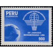 Perú 802 1985 XIV Jornadas Iberoamericanas- Lima MNH