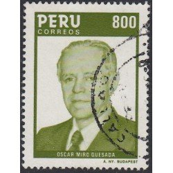 Perú 803 1985 Oscar Miro Quesada Usado Perú 803 1985 Oscar Miro Quesada Usado