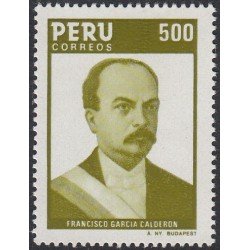 Perú 804 1985 Francisco Gracía Calderón MNH Perú 804 1985 Francisco Gracía Calderón MNH