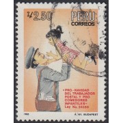 Perú 816 1985 Pro Navidad del comedor postal y pro comedores infantiles Usado