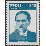 Perú 818 1986 Cesar Vallejo MNH