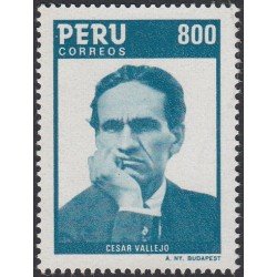 Perú 818 1986 Cesar Vallejo MNH Perú 818 1986 Cesar Vallejo MNH