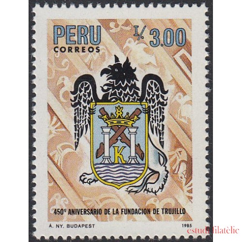 Perú 819 1986 450 Aniversario de la Fundación de Trujillo MNH