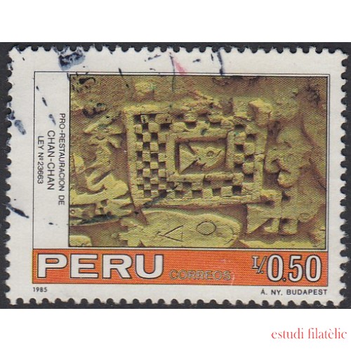 Perú 824 1986 Pro restauración de Chan Chan Usado 