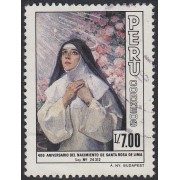 Perú 825 1986 400 Aniversario de Sta Rosa de Lima Usado