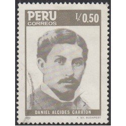 Perú 826 1986 Daniel Alcides Carrión Usado Perú 826 1986 Daniel Alcides Carrión Usado