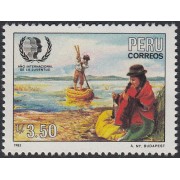 Perú 828 1986 Año Internacional de la Juventud MNH