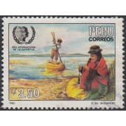 Perú 828 1986 Año Internacional de la Juventud Usado