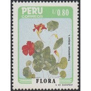 Perú 832 1986 Flora Flores Flowers MNH