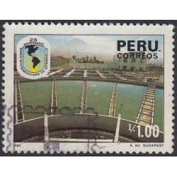 Perú 837 1986 25 Aniversario Banco interamericano de Desarrollo Usado Perú 837 1986 25 Aniversario Banco interamericano de Desarrollo Usado