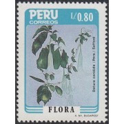 Perú 838 1986 Flora Flores Flowers MNH