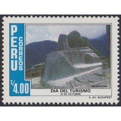 Perú 846 1986 Día del Turismo MNH Perú 846 1986 Día del Turismo MNH
