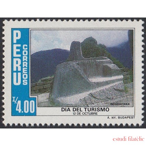 Perú 846 1986 Día del Turismo MNH
