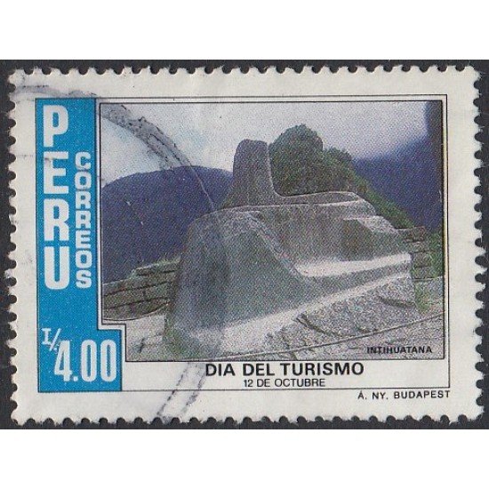 Perú 846 1986 Día del Turismo Usado Perú 846 1986 Día del Turismo Usado