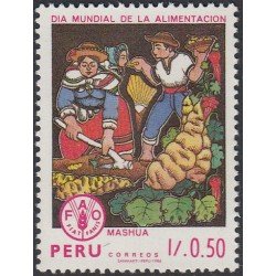 Perú 854 1987 Día Mundial de la Alimentación MNH Perú 854 1987 Día Mundial de la Alimentación MNH