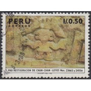 Perú 867 1987 Restauración de la Villa Precolombina de Chan Chan Usado