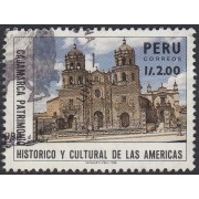 Perú 872 1988 Cajamarca Patrimonio Histórico y Cultural de las Américas Usado