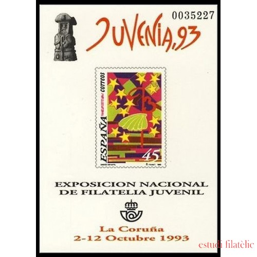 España Spain Prueba de lujo 30 1993 La Coruña Juvenia 93 
