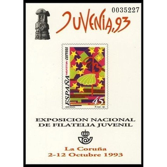 España Spain Prueba de lujo 30 1993 La Coruña Juvenia 93 España Spain Prueba de lujo 30 1993 La Coruña Juvenia 93