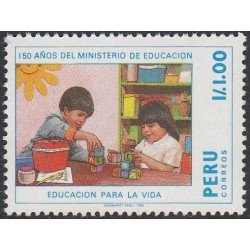 Perú 874 1988 150 años del Ministerio de Educación MH Perú 874 1988 150 años del Ministerio de Educación MH