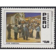 Perú 886 1988 José Sabogal MNH