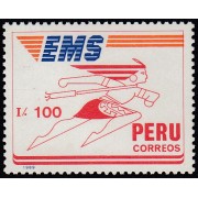 Perú 901 1989 Emblema de servicio postal MNH