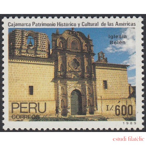 Perú 915 1990 Cajamarca Patrimonio Histórico Cultural de las Américas MNH 