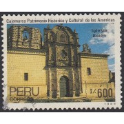 Perú 915 1990 Cajamarca Patrimonio Histórico Cultural de las Américas Usado