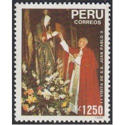 Perú 922 1990 II Visita de Juan Pablo II MNH Perú 922 1990 II Visita de Juan Pablo II MNH