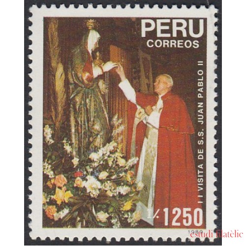 Perú 922 1990 II Visita de Juan Pablo II MNH