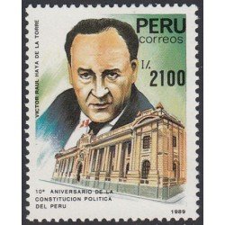 Perú 928 1990 Victor Raúl Haya de la Torre MNH Perú 928 1990 Victor Raúl Haya de la Torre MNH