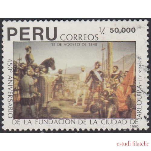 Perú 935 1990 450 Aniversario de la fundación de la Ciudad de Arequipa Usado
