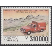 Perú 944 1990 Pro Navidad del trabajador postal y comedores infantiles MNH
