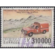 Perú 944 1990 Pro Navidad del trabajador postal y comedores infantiles Usado
