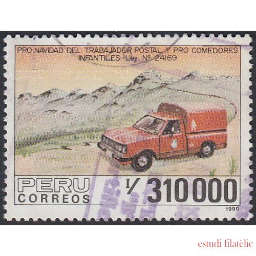 Perú 944 1990 Pro Navidad del trabajador postal y comedores infantiles Usado