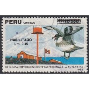 Perú 951 1991 2ª exposición científica peruana a la Antártida bird fauna MNH