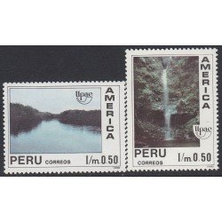 Perú 958/59 1991 Serie América UPAEP MNH Perú 958/59 1991 Serie América UPAEP MNH