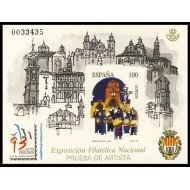España Spain Prueba de lujo 29 1993 Exfilna 93 Alcañiz