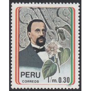 Perú 965 1992 Centenario de la muerte de Antonio Raimondi MNH